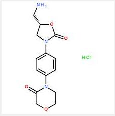 4-[4-[(5S)-5-(Aminomethyl)-2-oxo-3-oxazolidinyl]phenyl]-3-morpholinone hydrochloride