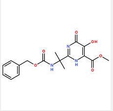 Methyl 2-(2-(benzyloxycarbonylamino)propan-2-yl)-5-hydroxy-6-oxo-1,6-dihydropyrimidine-4-carboxylate