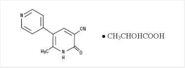 Milrinone lactate